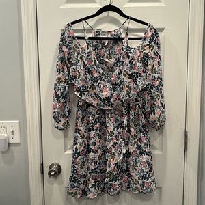 Beautiful BCBG off the shoulder dress